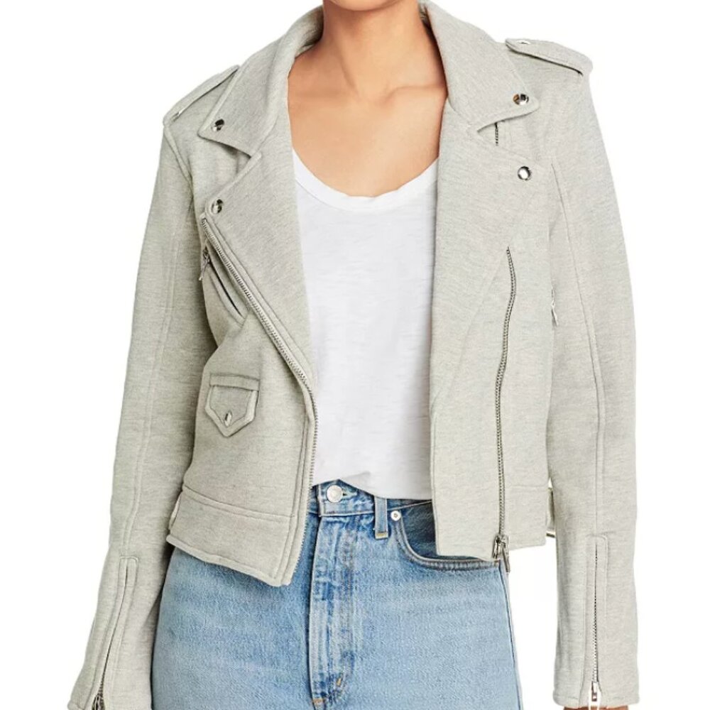BLANKNYC Sweatshirt Moto Jacket